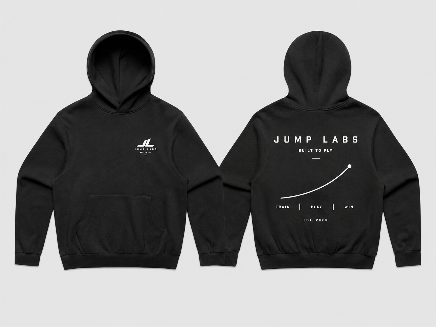 Jump Labs Hoodie — Black