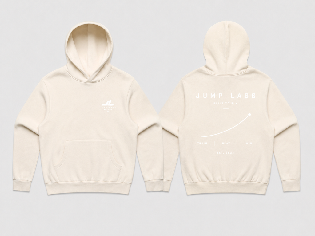 Jump Labs Hoodie — Cream