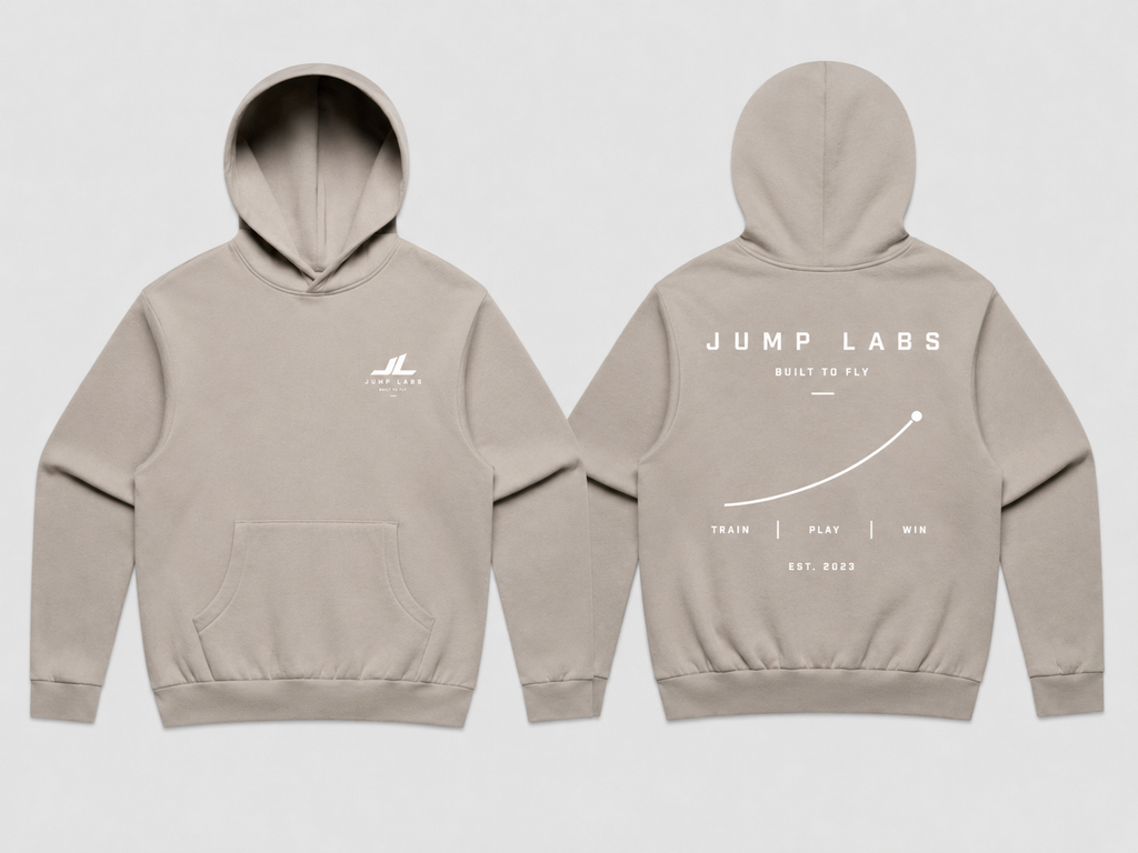 Jump Labs Hoodie — Beige