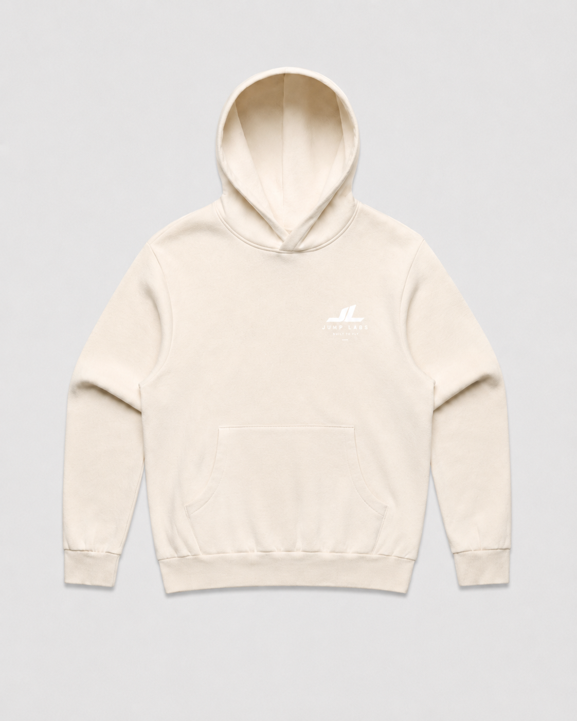 Jump Labs Hoodie — Cream
