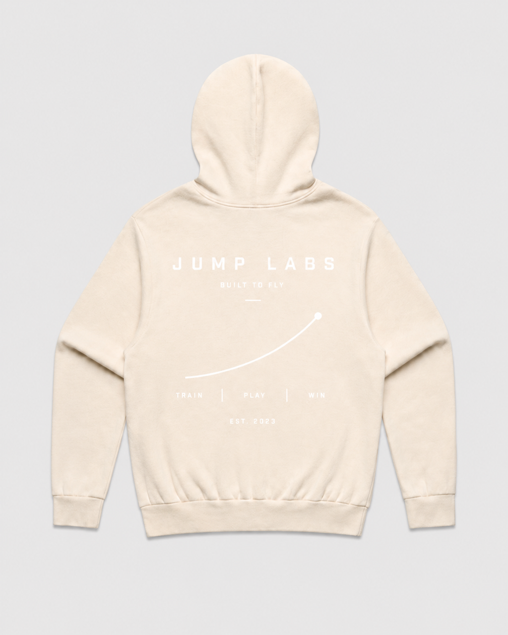 Jump Labs Hoodie — Cream