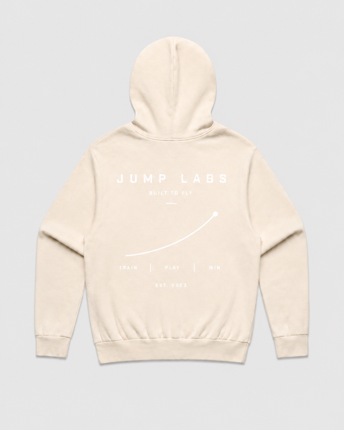 Jump Labs Hoodie — Cream