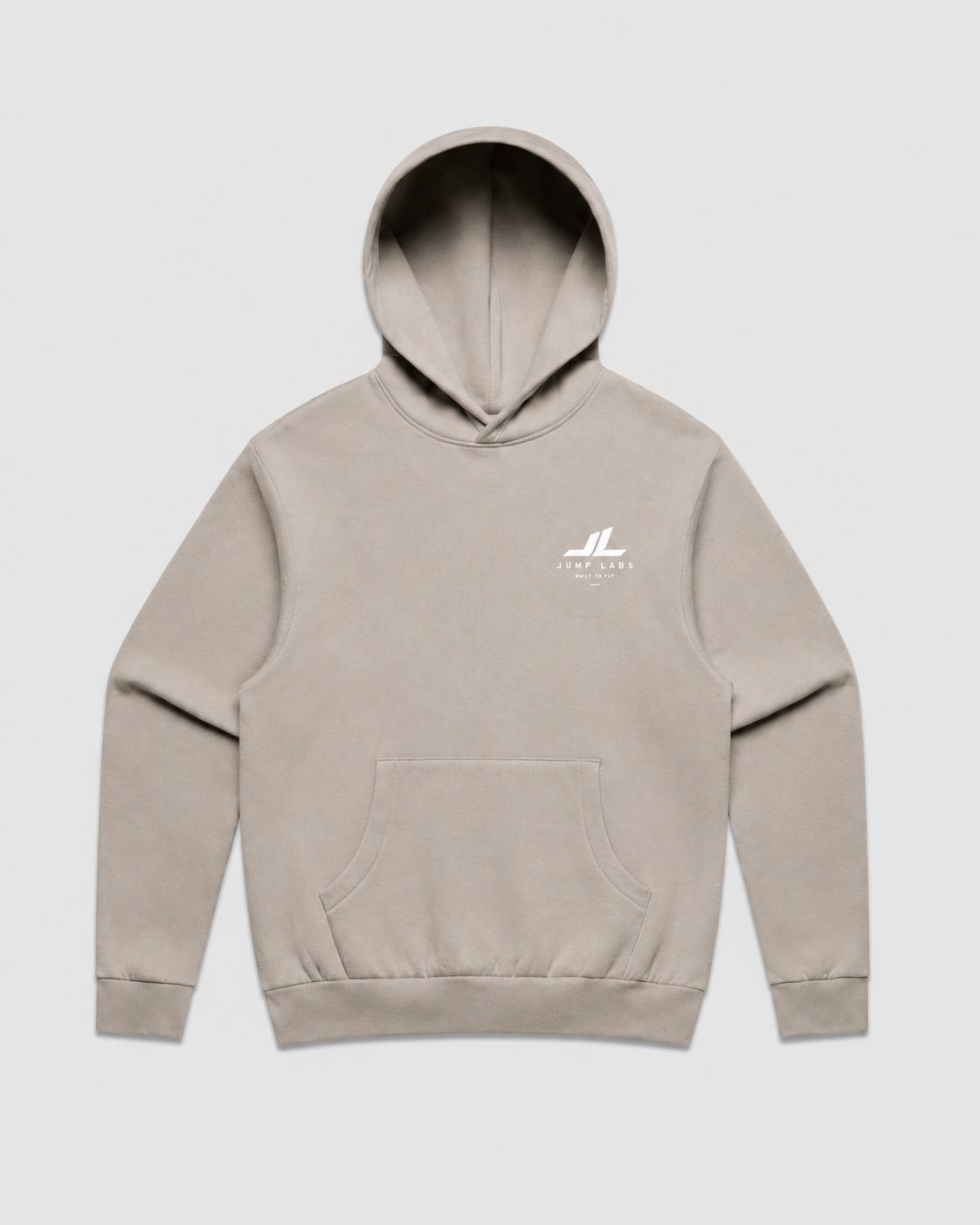 Jump Labs Hoodie — Beige
