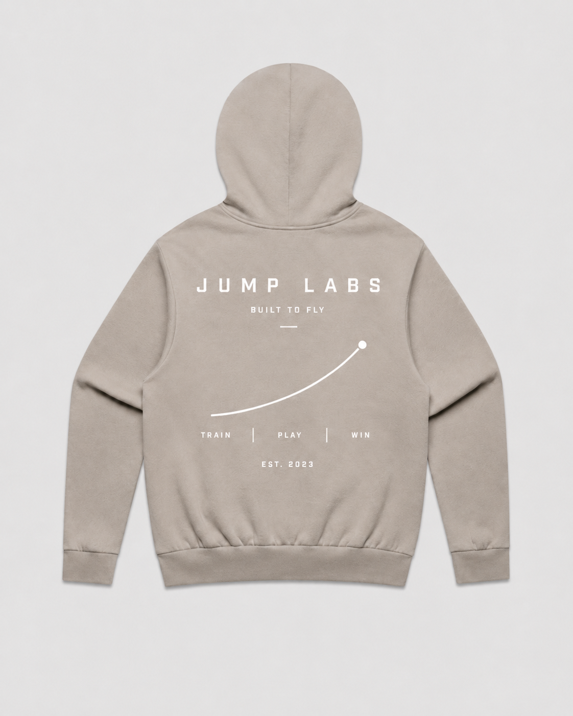 Jump Labs Hoodie — Beige